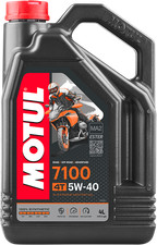 Motul 7100 4T Motorcycle Synthetic Engine Oil 4L 5W-40 104087 Motorcycle Motor Oil price