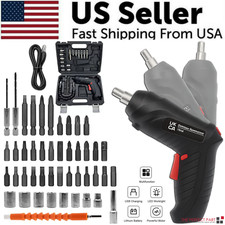 3.6V Cordless Electric Screwdriver Set USB Charging 3Nm Screw Gun With LED Light Cordless Screwdriver price