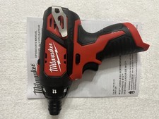 New Milwaukee 2401-20 M12 12V 12 Volt 1/4" Hex Cordless Screwdriver Li-ion Cordless Screwdriver price