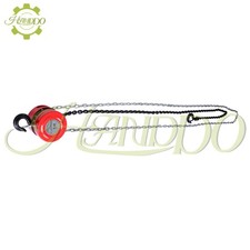 Hand Chain Hoist 1 Ton 2200 Lbs Capacity 8 Feet/2.4m with 2 Heavy Duty Hooks Chain Hoist price