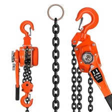 0.75T/3T/ 6 Ton Manual Chain Hoist 20/10 Feet Come Along Lever Chain Hoist Chain Hoist price