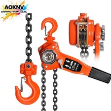 0.75T 1650LBS  Manual Lever Chain Hoist 10 FT Manual Chain Hoist with G80 Chain Chain Hoist price