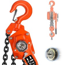 0.75T/3T/ 6 Ton Manual Chain Hoist 10FT/20FT Come Along Lever Chain Hoist Chain Hoist price