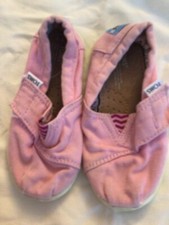 Tom’s Toddler Girls Classic Shoes Pink Size 7 Toddler Baby Girls' Classic Shoes price