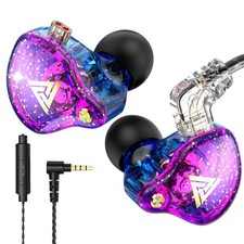 HJX QKZ AK6 Pro Wired IEM for Gaming Earbuds with MIC, in Ear Monitor Headpho... Unisex Headphones price