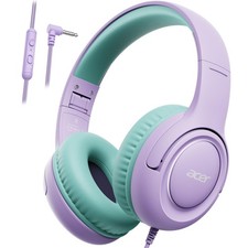 Kids Headphones with Cord for School - Over-Ear 85/94dB Volume Limiter, 3.5mm... Unisex Headphones price