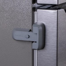 2-Pack Child Proof Fridge Lock with Adhesive - No Tools Required - Refrigerator Baby Fridge Lock price