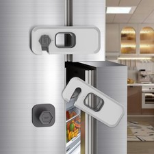 2 Pack Fridge Locks Child Safety Refrigerator Freezer Door Latch Baby Proof Baby Fridge Lock price