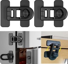 2× Child Proof Fridge Door Lock Refrigerator Freezer Latch for Kids Safety USA Baby Fridge Lock price