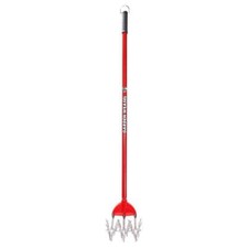 Garden Weasel 54.5" Rotary Hand Cultivator Manual Carbon Steel Weeder Tool Cultivator price