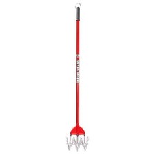 Garden Weasel Rotary Cultivator Long Handle 54 Inch Steel Hand Tiller Tool Soil Cultivator price