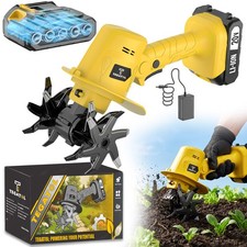 Cordless Tiller Cultivator, Electric Garden Tiller, Handheld Tiller Cultivator Cultivator price