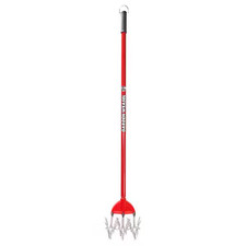 Garden Weasel Rotary Cultivator Long Handle 54 Inch Steel Hand Tiller Tool Soil Cultivator price