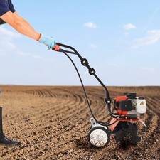 Commercial 43CC Heavy Duty Tiller Gas Powered Tiller Soil Cultivator 2 Stroke Cultivator price