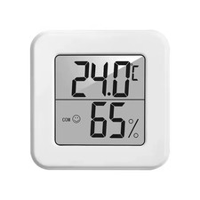THERMOMETER INDOOR Digital LCD Hygrometer Temperature Humidity Meter Alarm Clock Thermometer & Hygrometer price