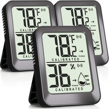 3 Pack Room Thermometer Indoor Hygrometer for Home, Digital Sensor Mini Humidity Thermometer & Hygrometer price