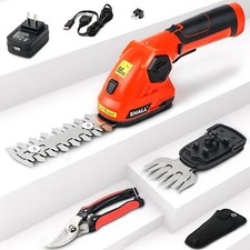 SHALL 7.2V Hedge Trimmer & Cordless Grass Shear-2 in 1 Handheld Grass Trimmer Hedge Trimmers price