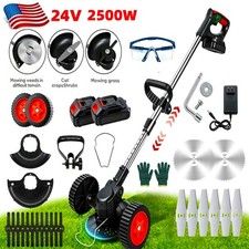 Electric Cordless Grass String Trimmer Lawn Edger Weed Wacker Cutter + 2 Battery Hedge Trimmers price