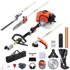 VEVOR 5-in-1 Gas Hedge Trimmer 2 Cycle 63cc Gas Powered Handheld Hedge Trimmer Hedge Trimmers price