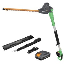 WORKPROX 20V Cordless Pole  Electric Hedge Trimmer 2.0Ah Battery &Charging Cable Hedge Trimmers price