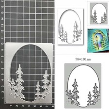 Mould Tree Frame Crafts Decora Metal Cutting Dies Scrapbook Blade Punch Stencils Tree Cutting Machine price