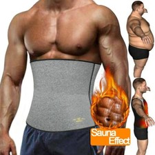 Men's Sweat Sauna Belt Waist Trainer Body Shaper Compression Abdominal Workout Men's Corset price