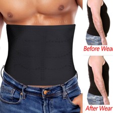 Mens Waist Trainer Tummy Tuck Belt Body Shaper Girdle Belly Trimmer Shapewear Men's Corset price