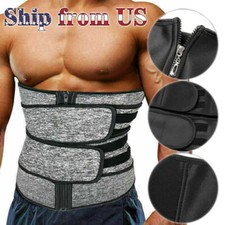 Men Waist Trainer Body Training Shaper Sweat Belt Tummy Control Cincher Girdle Men's Corset price