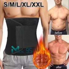 Men's Waist Trainer Corset Sauna Sport Yoga Slimmer Belt Weight Loss Body Shaper Men's Corset price