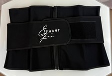 Waist Trainer Womens Black Bandage Wrap Adjustable Latex Brand New Men's Corset price