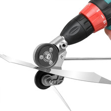 Upgraded Electric Drill Plate Cutter - Efficiently Shears Flat Sheet Metal Metal Shears price