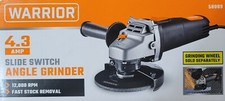 4-1/2 In Warrior Angle Grinder With Slide Switch 4.3 Amp 12000 RPM Angle Grinder price