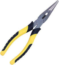 8-Inch Needle Nose Pliers: Paper Clamp Precision, Premium Heavy-Duty CRV Steel Pliers price