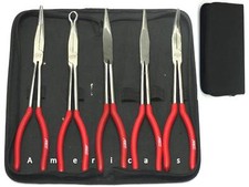 5 PCS 11" NEEDLE NOSE PLIERS SET LONG REACH TOOL PLIERS Pliers price