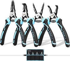 SHALL Snap Ring Pliers Set, 4PCS Heavy Duty 7 " Internal External Circlip Pliers Pliers price