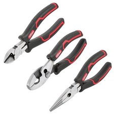 3-Piece Pliers Set with Ergonomic Soft Grip Handles Pliers price