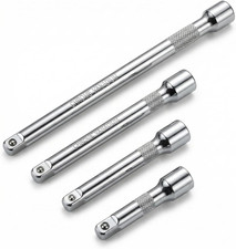 EMSTAR 4PCS 1/4" Drive Socket Extension Set – 2", 3", 4", 6" CR-V Bars Socket Set price