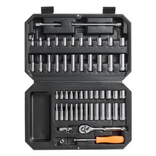 Socket Set 1/4 Inch Drive Socket and Ratchet Set 6-Point 54 Pcs Tool Set Socket Set price