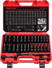 29-Piece 1/2" Drive Impact Socket Set, High-Durability Impact Wrench Socket Set price