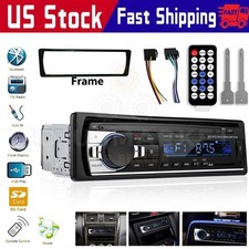 Bluetooth Car Stereo Audio In-Dash FM Aux Input Receiver SD USB MP3 Radio Player Car Stereos price