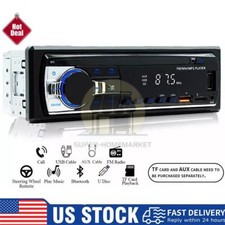 Bluetooth Car Stereo Audio In-Dash FM Aux Input Receiver USB MP3 Radio Player SD Car Stereos price