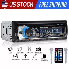 Bluetooth Car Stereo Audio In-Dash Aux Input Receiver SD USB MP3 Radio Player FM Car Stereos price