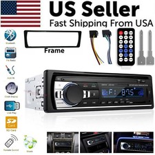 Bluetooth Car Stereo Audio In-Dash FM Aux Input Receiver SD USB MP3 Radio Player Car Stereos price