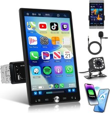 10.4" Single 1DIN Wireless Apple CarPlay Car Stereo Rotatable Touch Screen Radio Car Stereos price