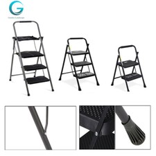 2/3/4 Folding Step Ladder with Wide Anti-Slip Pedal Lightweight Portable Ladders price