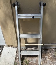 2 Aluminum 7 Foot Folding Step Ladders Ladders price