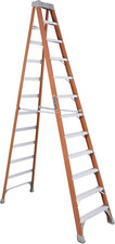 Fiberglass Step Ladder, 300-Pound Load Capacity, Type IA, FS1512 Ladders price