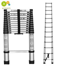 14.5FT Aluminum Extension Telescoping 330lbs Heavy Duty Lightweight Step Ladder Ladders price
