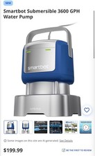 Smartbot Submersible Utility Pump, 1/2 HP, 3600 GPH, Automatic Switch, Auto-Flo Submersible Pump price