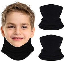 Kids Neck Warmer Gaiter Winter Fleece Snood Thermal Windproof Ski Tube Scarf US Kids' Neck Warmer price
